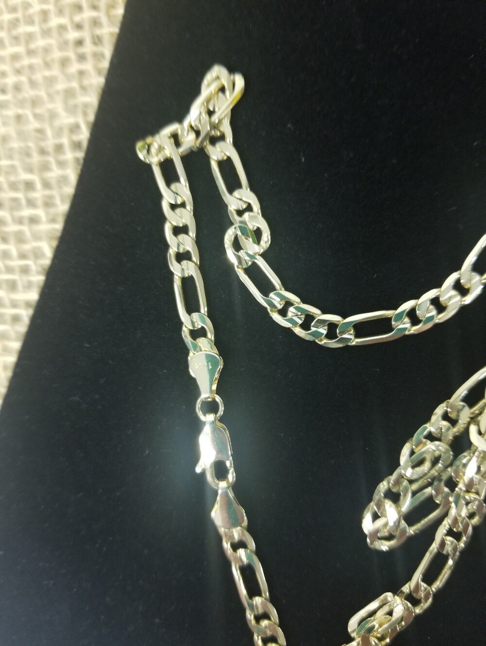 Goldtone Figaro Style Chain - Picture 3 of 8